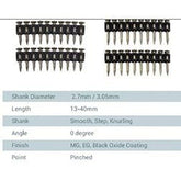 Box (1000 pcs) 22 mm nail gun + gas tank